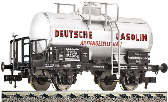 Tank car "DEUTSCHE GASOLIN AG"<br /><a href='images/pictures/Fleischmann/542608.jpg' target='_blank'>Full size image</a>